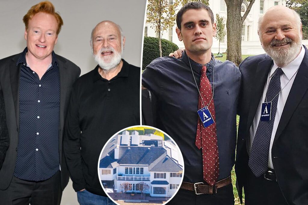 Rob Reiner’s son Nick asked A-listers these strange three questions at Conan O’Brien’s Christmas party