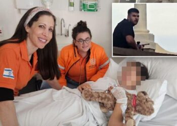 Teen who shielded Bondi Beach victims’ kids with her own injured body hailed as ‘true heroine’ after massacre