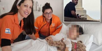 Teen who shielded Bondi Beach victims’ kids with her own injured body hailed as ‘true heroine’ after massacre