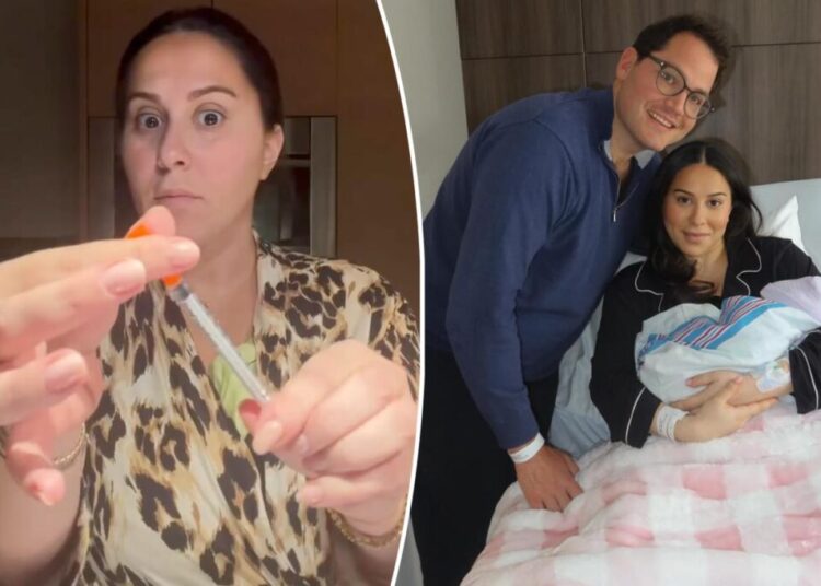 Claudia Oshry is back on weight-loss drugs after breast-feeding baby boy: ‘War is over’