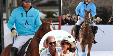 Prince Harry hits the polo field in Aspen ahead of holiday trip with Meghan Markle