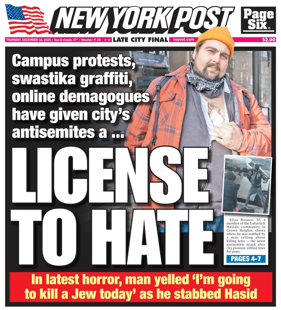 post front page license to hate