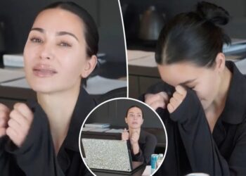 Tearful Kim Kardashian has ‘mental breakdown’ studying for bar exam she ultimately failed