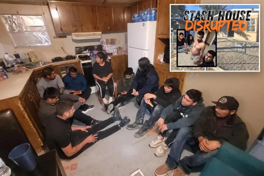 Alleged human smuggling operation exposed in Texas as 17 illegal aliens found inside residential home