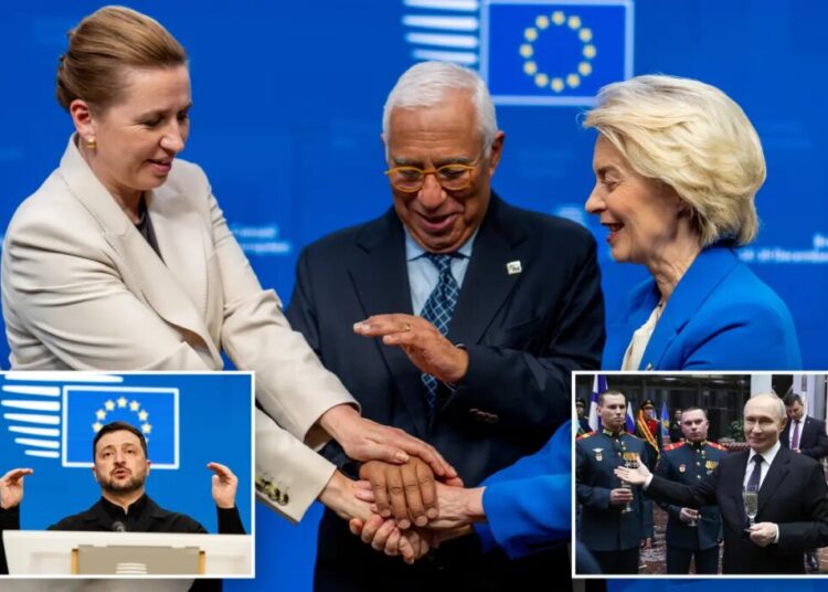 EU leaders agree on 90 billion euro loan to Ukraine after plan to use Russian assets unravels