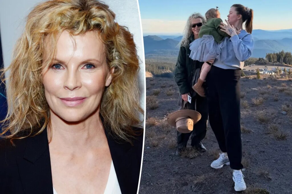 Rarely-seen Kim Basinger poses for three-generation photo with Ireland Baldwin and granddaughter