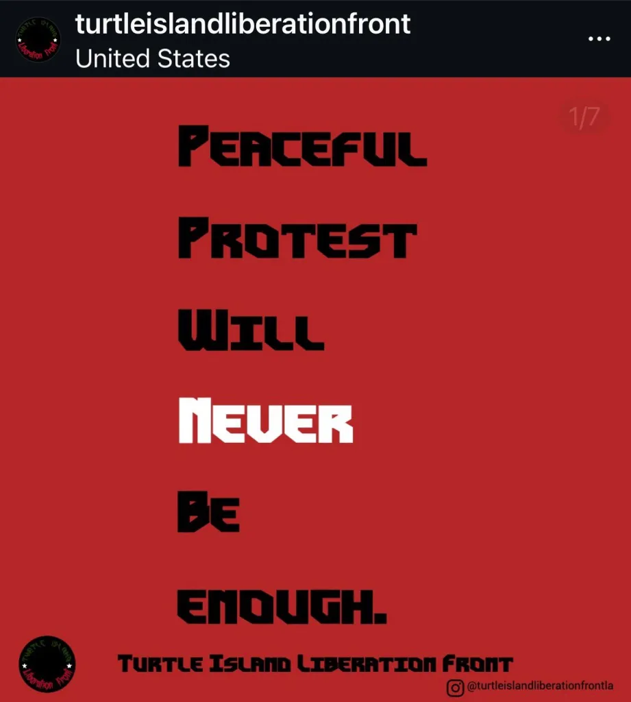 Illustration of text on a red background that reads 