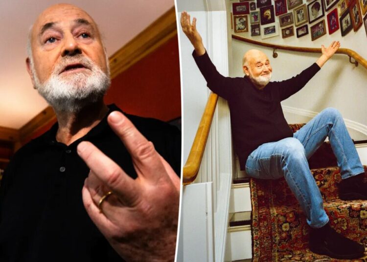 Rob Reiner beams over wall of family pics in LA home photo shoot — captured just months before murder