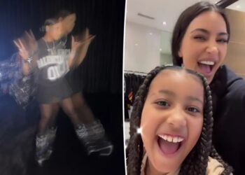 Kim Kardashian’s daughter North makes Instagram debut after dad Kanye slammed kids’ social media use