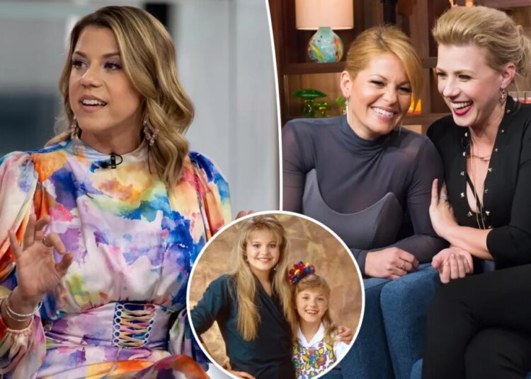 Jodie Sweetin backs former ‘Full House’ co-star Candace Cameron Bure despite wildly different politics, faith: ‘Closest thing’ to a sister