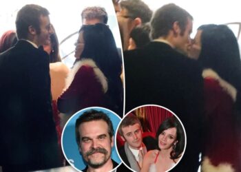 Lily Allen passionately kisses author Jonah Freud after David Harbour split