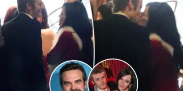 Lily Allen passionately kisses author Jonah Freud after David Harbour split