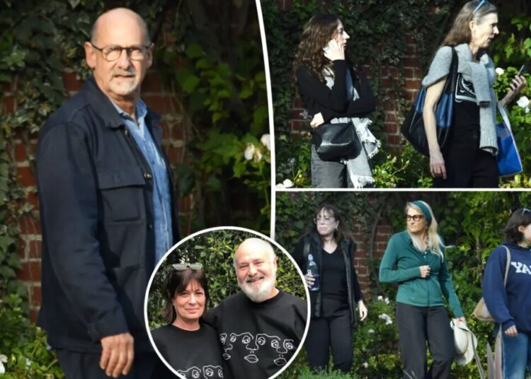 Rob and Michele Reiner’s family and friends gather at home just one week after their tragic deaths