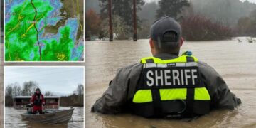 1 dead in flash flood in Northern California, as severe storms sweep through region ahead of holiday travel