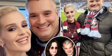 Kelly Osbourne reunites with rarely seen brother Louis five months after dad Ozzy’s death