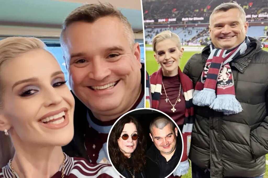 Kelly Osbourne reunites with rarely seen brother Louis five months after dad Ozzy’s death