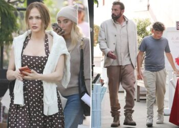 Exes Jennifer Lopez and Ben Affleck reunite for holiday shopping trip with his son, Samuel