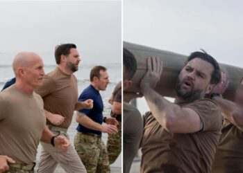 JD Vance trains with Navy SEALs in California: ‘Feel like I got hit by a freight train’