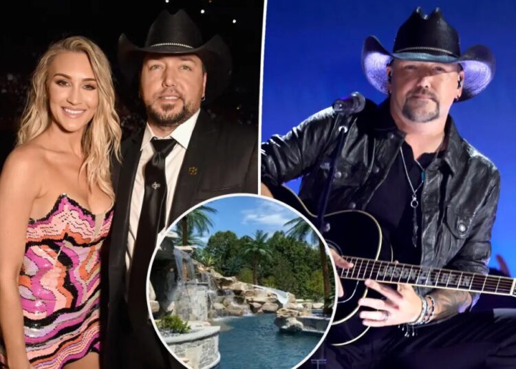 Country music star admits he went skinny dipping and peed in Jason Aldean’s pool