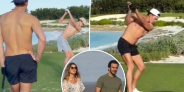 Tom Brady spends shirtless holidays with son Jack after ex Gisele Bündchen’s secret wedding