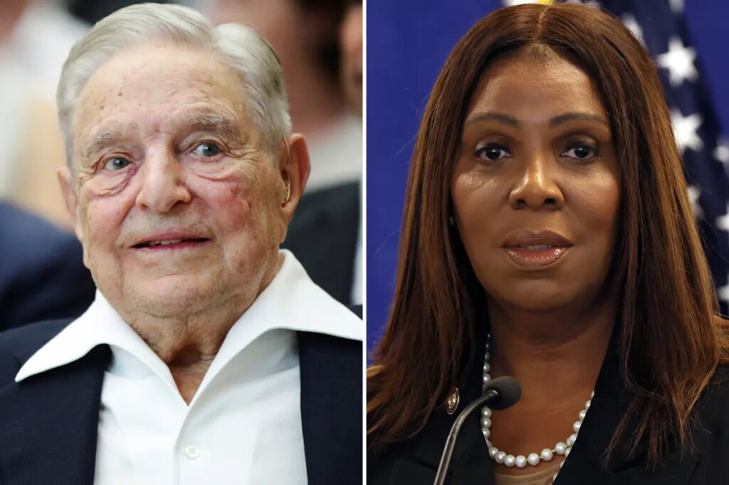 Far-left billionaire George Soros and family donated $71,000 to Trump-hating NY AG Letitia James