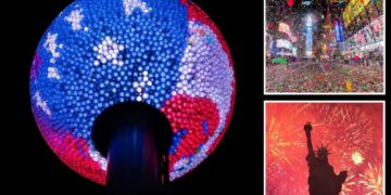 Times Square to hold second ball drop in July to mark America’s 250th birthday