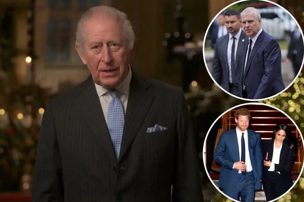 King Charles urges ‘digital detox,’ calls for reconciliation after year filled with royal drama in Christmas speech