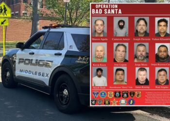 ‘Operation Bad Santa’ nabs 12 NJ sickos — including middle school teacher — accused of trying to meet minors for sex