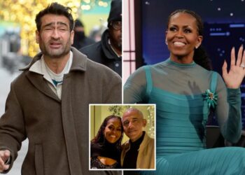 Marvel star Kumail Nanjiani addresses bizarre Michelle Obama affair rumor — after someone alerted his wife