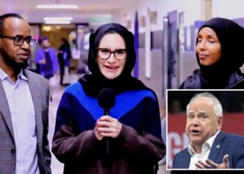 Minnesota Lt. Gov. Peggy Flanagan wears hijab in solidarity with Somalis as feds probe multibillion-dollar fraud scandal