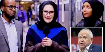 Minnesota Lt. Gov. Peggy Flanagan wears hijab in solidarity with Somalis as feds probe multibillion-dollar fraud scandal