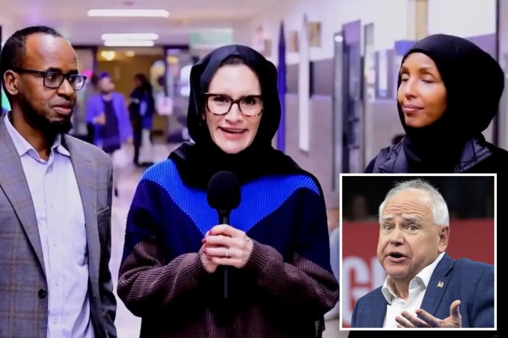 Minnesota Lt. Gov. Peggy Flanagan wears hijab in solidarity with Somalis as feds probe multibillion-dollar fraud scandal