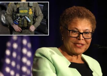 LA Mayor Karen Bass calls it ‘sad’ that Hispanics are joining Border Patrol – suggests they’re desperate for money 