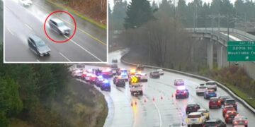 Maniac on meth carjacks state trooper’s patrol cruiser on Seattle freeway