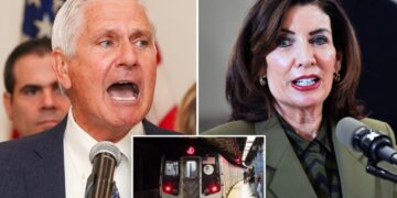 GOP gov hopeful Blakeman woos NY labor, blasts Hochul vetoes of union friendly bills