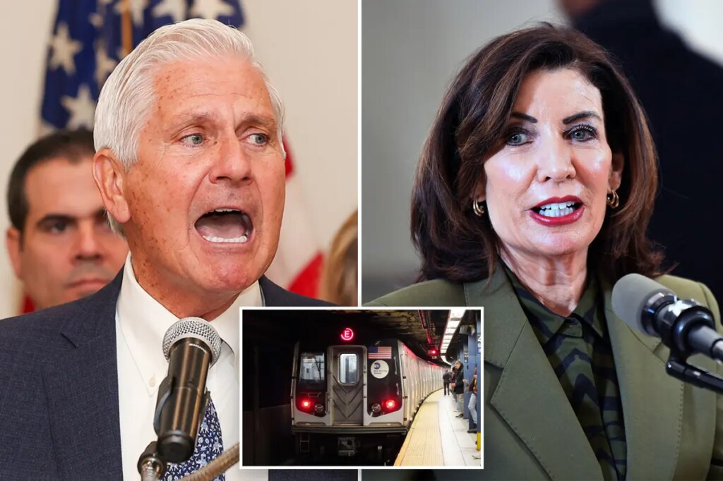 GOP gov hopeful Blakeman woos NY labor, blasts Hochul vetoes of union friendly bills