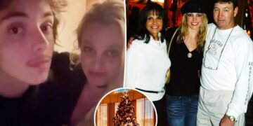 Britney Spears roasts ‘innocent’ family in sarcastic Christmas post after spending holiday with son Jayden