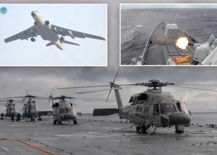 China stages military drills around Taiwan to warn ‘external forces’ after US, Japan tensions