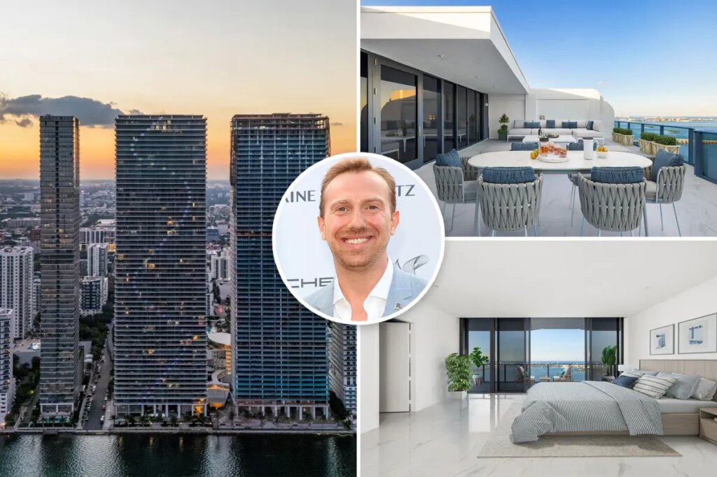 MCI call center mogul Anthony Marlowe wants $8.99M for his lavish Miami triplex penthouse