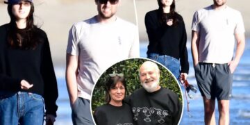 Romy and Jake Reiner put on a united front in first photos together since their parents Rob and Michele’s murders
