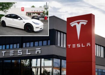 Tesla shares weak average sales estimates as it appears on track for second annual decline in a row