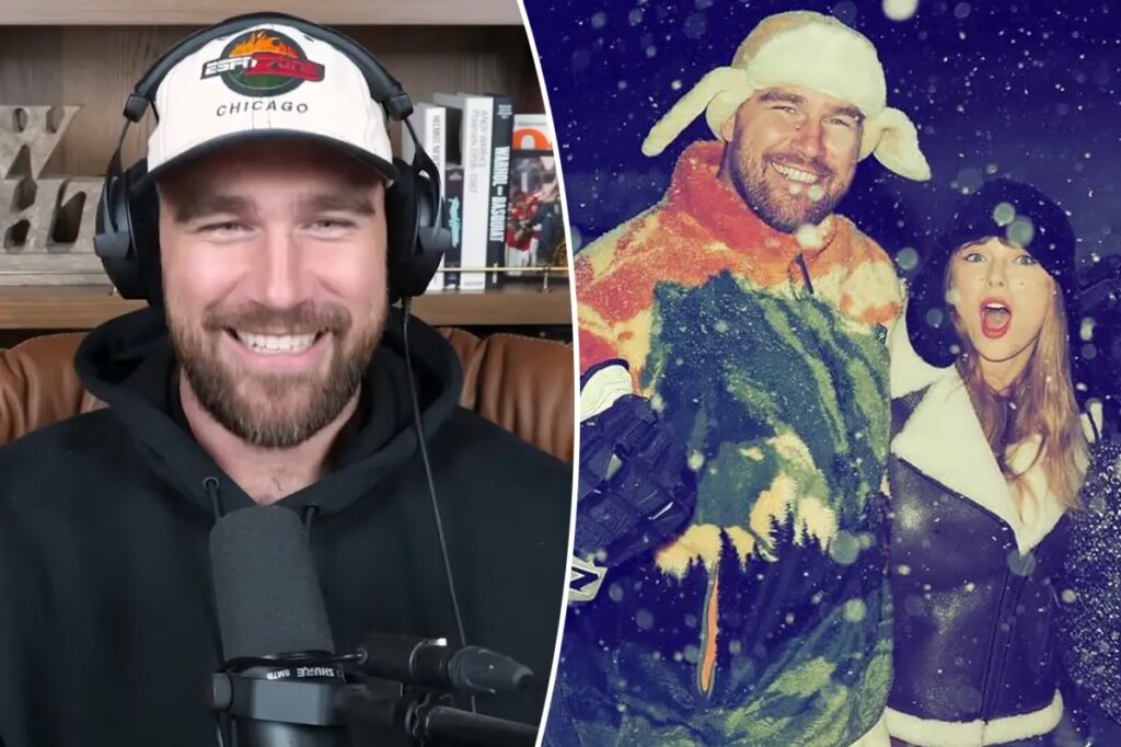 Travis Kelce reveals Christmas celebration with Taylor Swift — and the ‘best’ gift he received