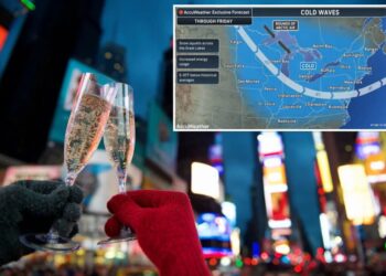 NYC New Year’s Eve revelers could face coldest ball drop since 2017 — and snow!
