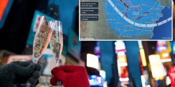 NYC New Year’s Eve revelers could face coldest ball drop since 2017 — and snow!