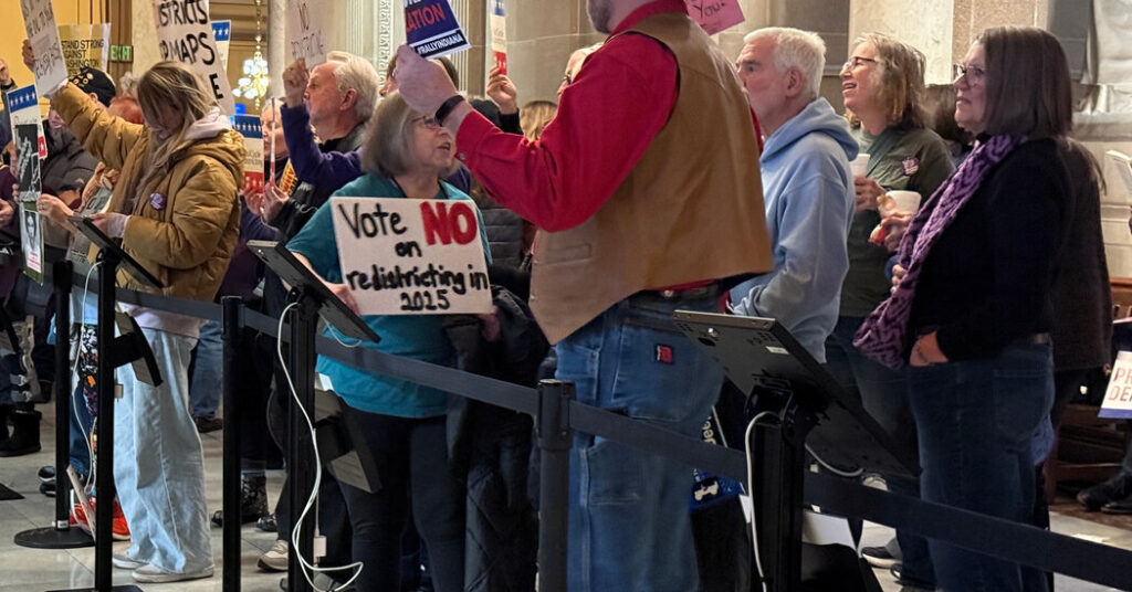 With Republicans Divided, Indiana Senate Set to Vote on Redistricting