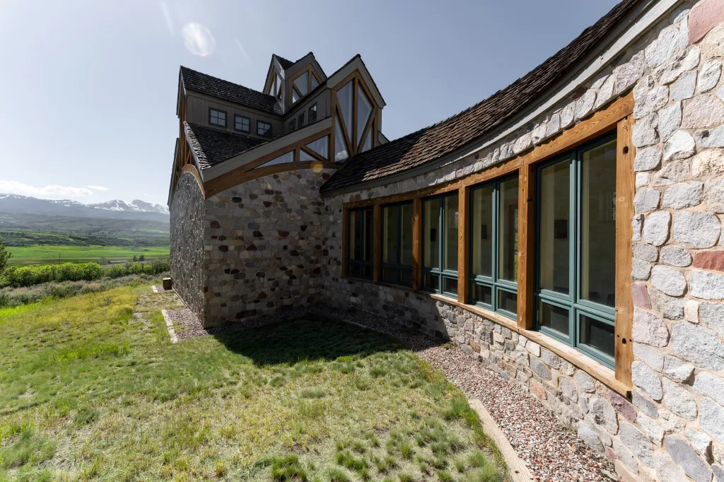 The estate includes a roughly 24,000-square-foot main monastery building dating to the 1950s.