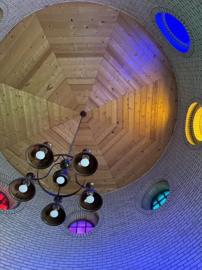 The property also has a 6,000-square-foot retreat center added in the 1990s.