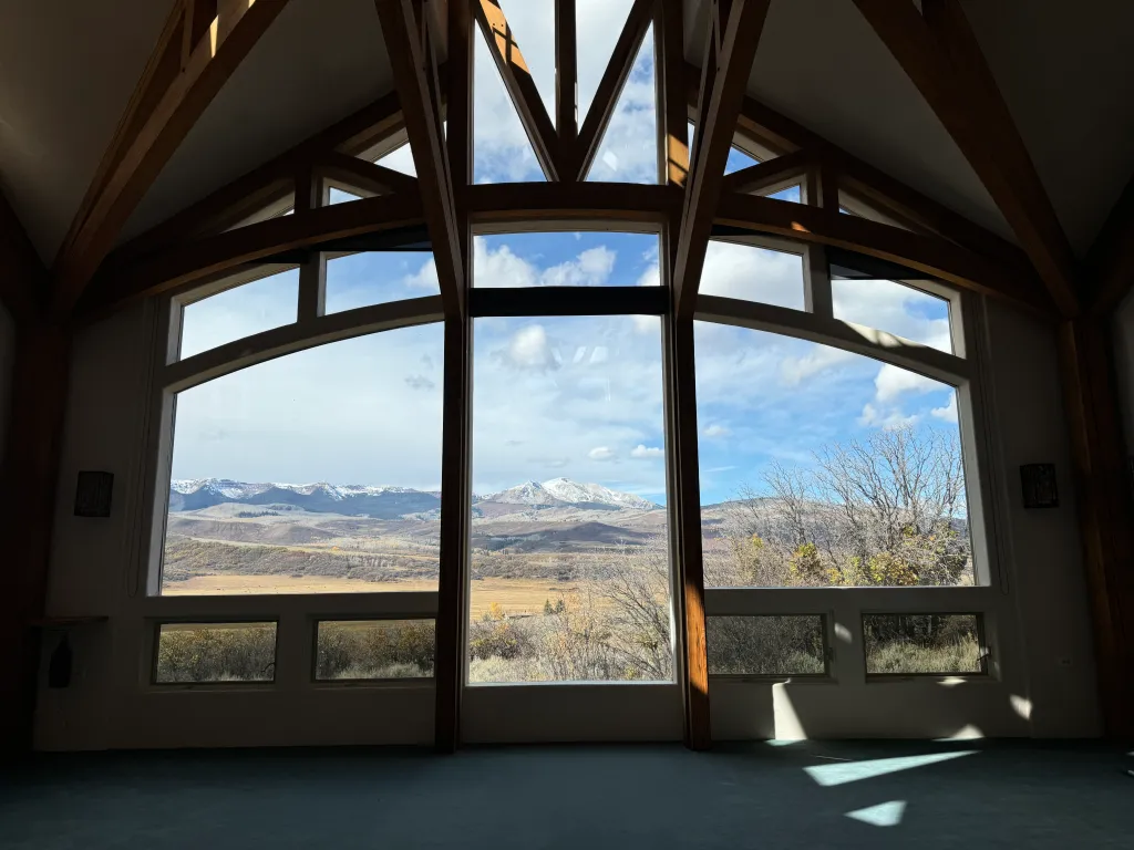 The property was modeled after a 12th-century Cistercian abbey.