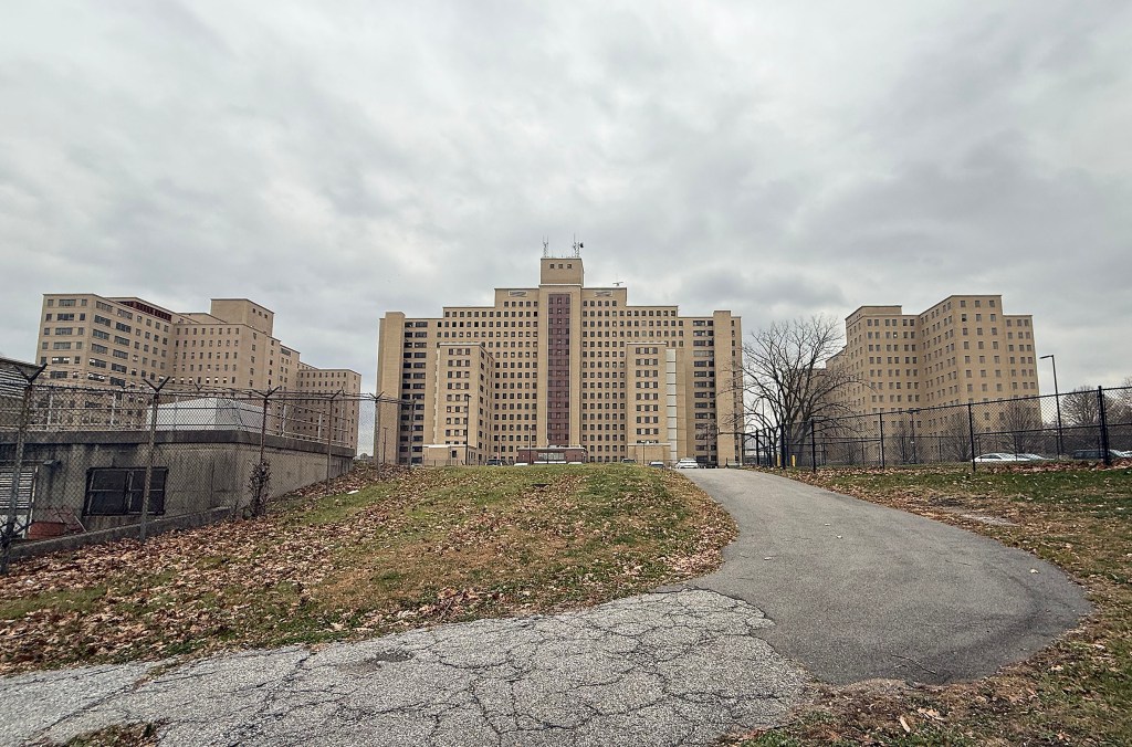 Showing a Real Estate of the Manhattan Psychiatric Center at 102 Rivers Edge Road at Ward Island, NY.
