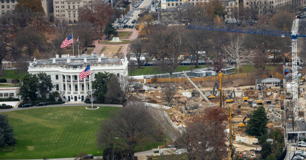 National Trust Sues to Block Trump’s White House Ballroom Construction